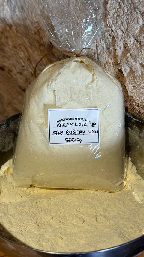 Karakılçık ve Sarı Buğday Unu  (500gr)