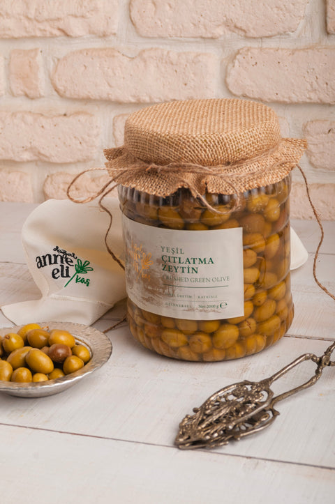 Yeşil Çıtlatma Zeytin Büyük Boy
