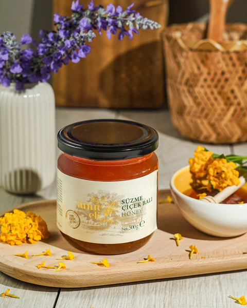 Süzme Çiçek Balı (500gr)
