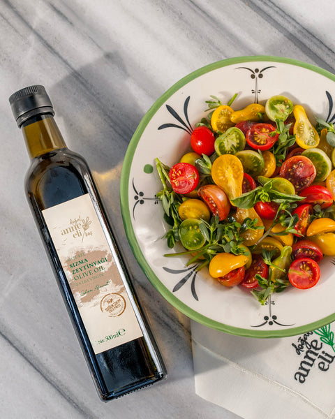 Naturel Sızma Soğuk Sıkım Zeytinyağı (500gr)