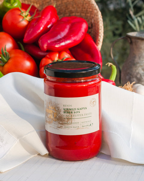 Kırmızı Kapya Biber Sos (630gr)