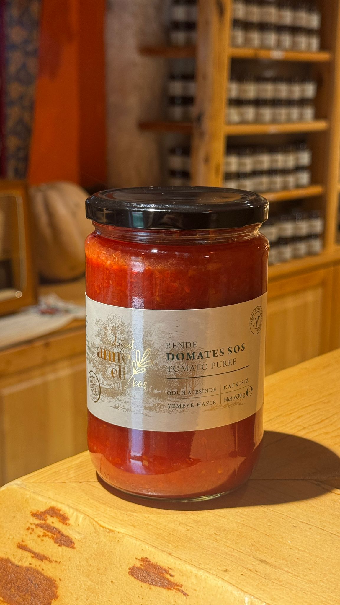 Domates Rendesi Domates Rendesi (630gr) yeni sezon – Doğal Anne Eli Kaş